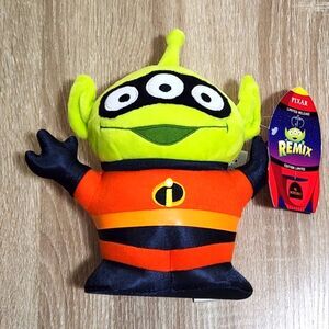 Disney Pixar Alien Remix The Incredibles x Toy Story Mini Plush RARE NEW w/Tags